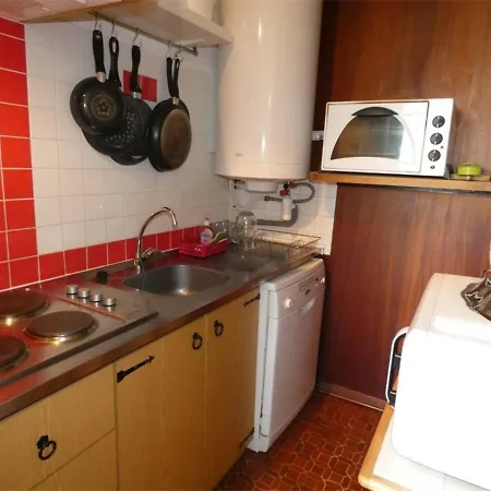 St-lary-soulan : Duplex T3, 9 Couchages, Equipe Avec Balcon - Fr-1-457-157 公寓 圣拉里苏朗